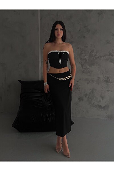 badibadii Вінтажний кроп-топ - шнурівка та корсет Детальніше