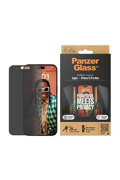 PanzerGlass ايفون 15 برو ماكس Uwf الخصوصية - واقي الشاشة