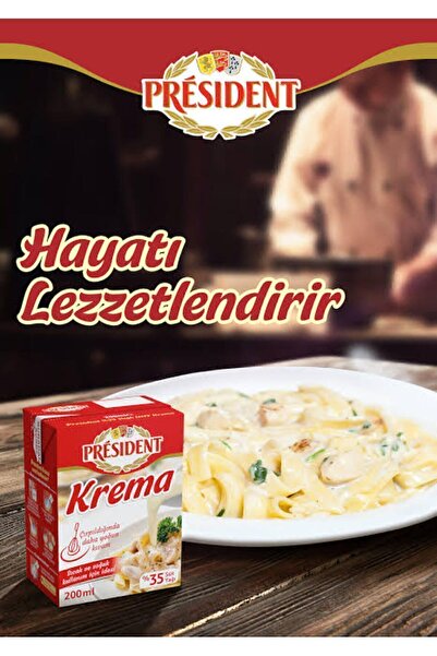 İçim President Krema 1 lt X 5 adet