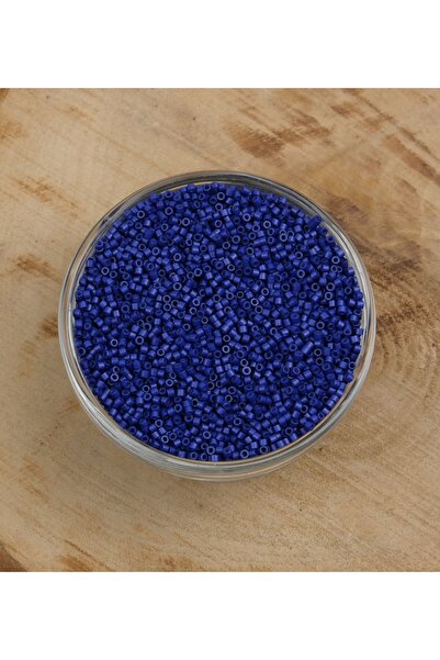 Prestij Boncuk Saks Blue Prestige Candy Glass - Mărgele Detaliat Tăiat Uniform