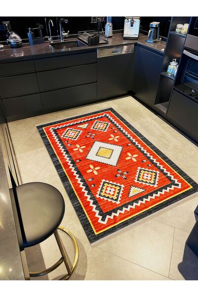 Rugs Modern Halı مجموعة ليلى سجادة ديكور حديثة ذات مظهر عتيق باللون الرمادي و...
