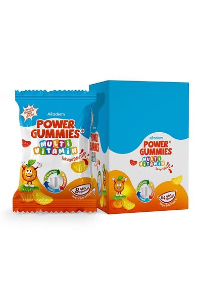 Miraderm Power Gummies Multi Vitamin Gel - Comfortable Cut