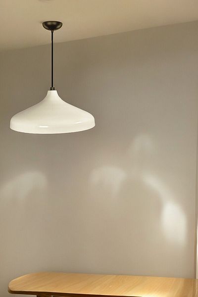 kitchen trend Modern Metal Single Pendant Lamp Chandelier Cream