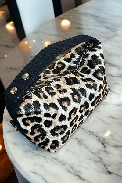 BAHELS Leopard Patterned Women's Hand and Shoulder Bag - Trend
