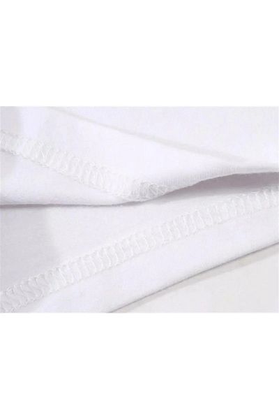 Le Savu Sevunera Partie Monsters Printed White Color Crop