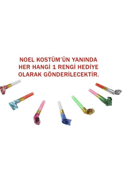 Hippo Bebek Çocuk Noel Baba Yılbaşı Kostüm
