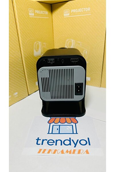 4K Vizyon 4K HY320 PRO 1080P 400 LUMEN ULTRA HD ANDROID 12 HDMI WIRELESS BLUETOOTH YUKSEK ISIK GUCU VE NETLIK