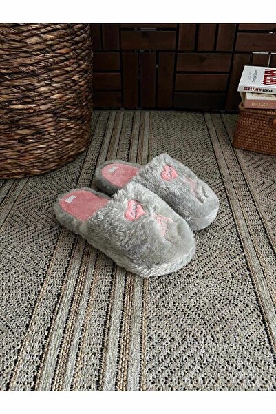 Behtah Kundura Пухнасті тапочки у формі серця - жіночі домашні тапочки, пухнасті тапочки для весільного приданого