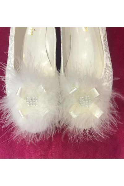 HERA BELLA Feathered Bride Dowry Lace Ballerina Ballet