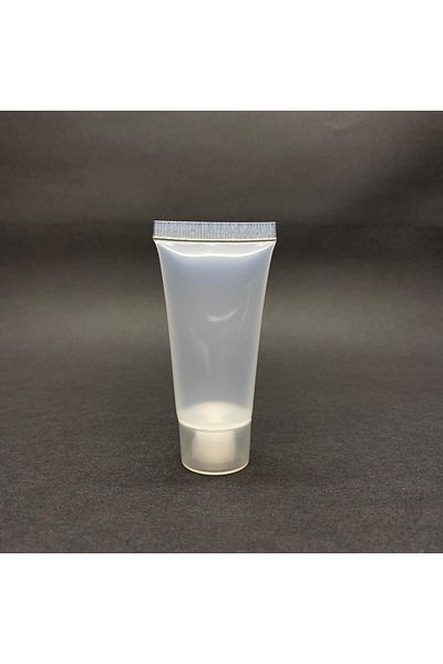 labshop41 Transparent Lipgloss Tube with Screw Cap - 20ml X 3 Pieces, Empty Cream Tube