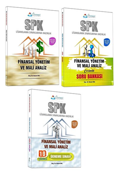 Finansed Yayınları Spk Finansal Yönetim Ve Mali Analiz | Konu Soru Deneme Set...