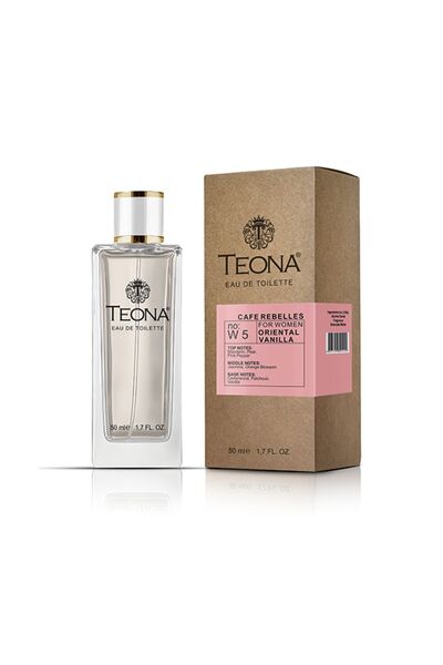 TEONA W5 Cafe Rebelles Oryantal Kadın Parfüm 50ml