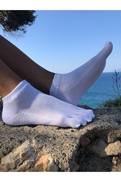 Daren 3 Lü Parmaklı Mantar Çorabı