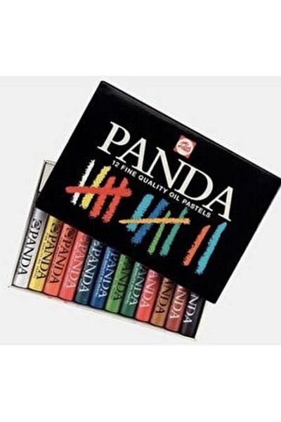 Talens Panda 12 Pieces Oil Pastel Paint