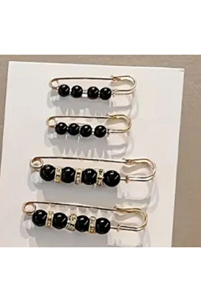 TAKINTI AKSESUAR Boncuklu Iki Adet Pantolon Daraltma Aparatı Ve Iki Adet Yaka...