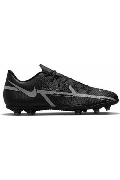 Nike Phantom Gt2 Club Fg Mg Black Iron Gray Soccer Cleats Da5640-004 Men's 12