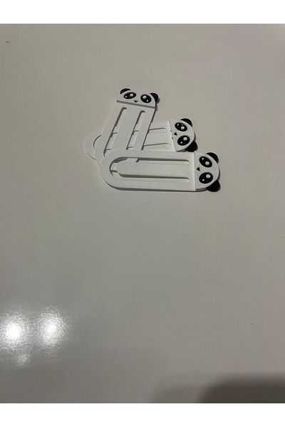 HobiHub Mini Panda Cute Bookmark - 3 Pcs