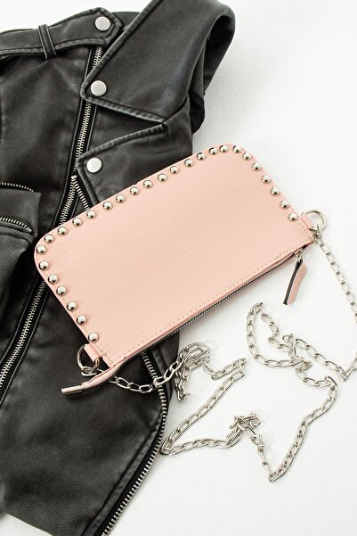 İAMBTŞY Geantă crossbody pentru fetiță, cu lanț cu margele, pentru femei