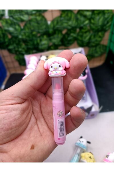 Meyra Accessories Sanrio Kawai My Melodi Tekli Fosforlu Kalem Lüx Keçeli Işar...