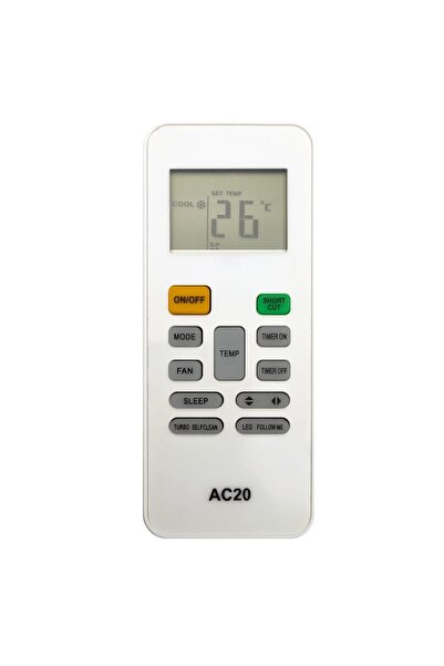 FRANKEVER BOSCH 12008801- SIEMENS-MIDEA RG52A8/BGEF KLİMA KUMANDASI