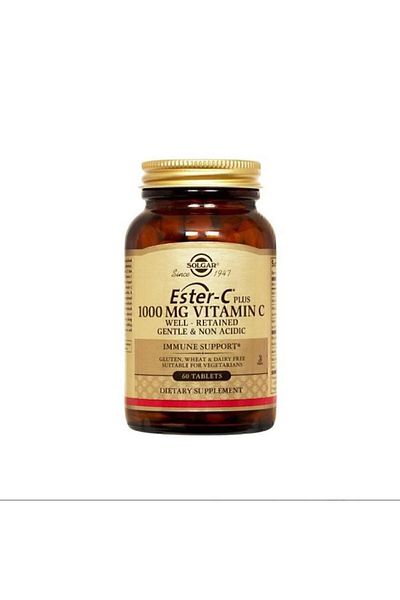 Solgar Ester-C 1000 Mg - 60 Tablets Vitamin C