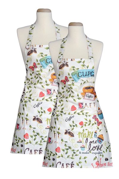 sevilya Raschel Double Pack Liquid Proof Waterproof Kitchen Bib
