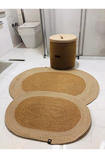 JÜTEX HOME Σετ πατάκι μπάνιου 3 τεμαχίων