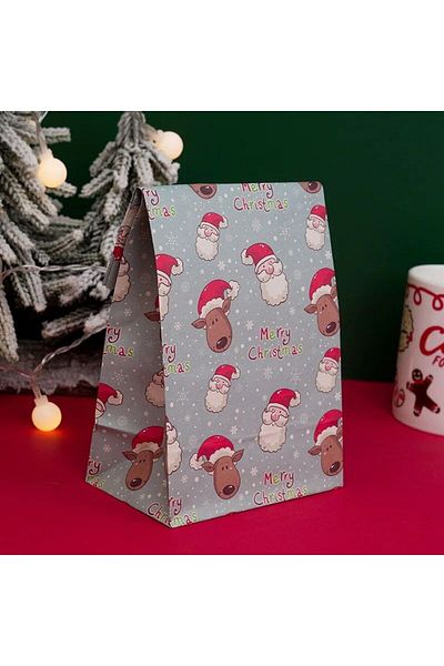 Kutumania Christmas Themed Patterned Gift Package