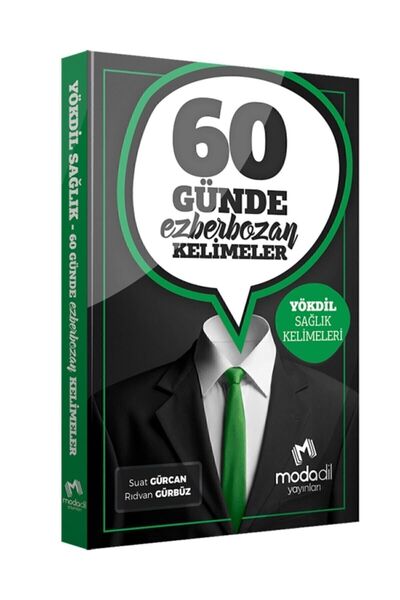 Modadil Yayınları 60 Günde Ezberbozan Yökdil Sağlık Kelimeleri