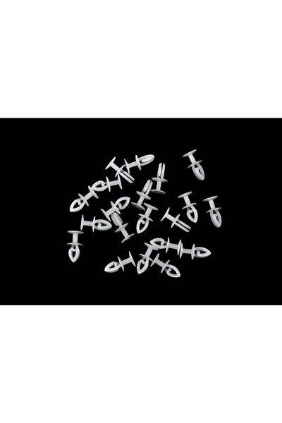Biotech Snap-on Curtain Cornice Button 100 Pieces Curtain Rail Button with Hooks