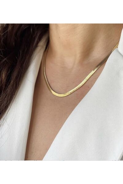 Bahar Takı ve aksesuar Kadın Çelik Kolye Yonca Set Takım