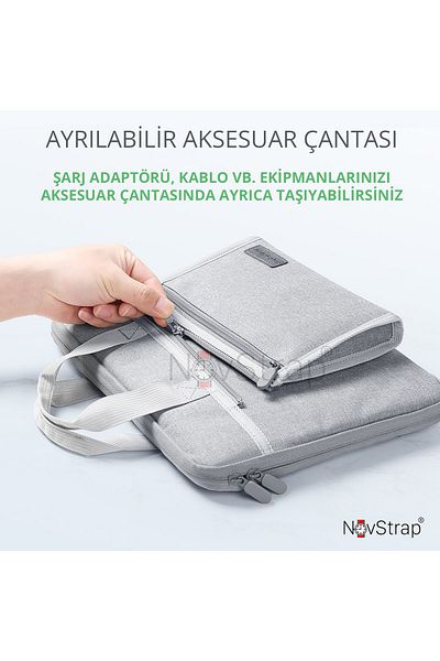 NovStrap MacBook Air M2 M3 13.6 Inch - Oxford Fabric A2681 A3113 Compatible Bag Case Sleeve
