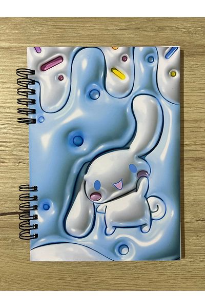 Cuppy Box Sanrio Cinnamoroll Notebook 50 Pages 1 Page Bonus Matte Sticker