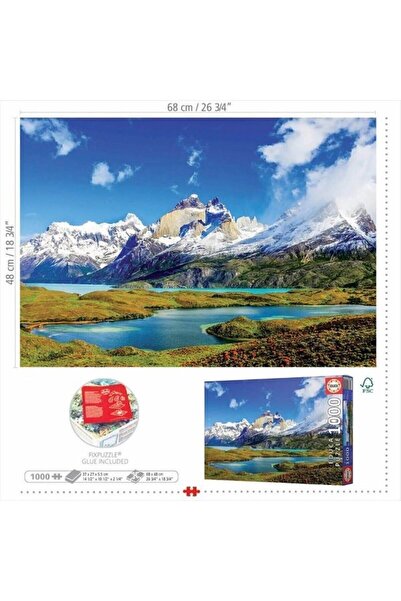 EDUCA 1000 Torres Paine, Packs Fsc(R)