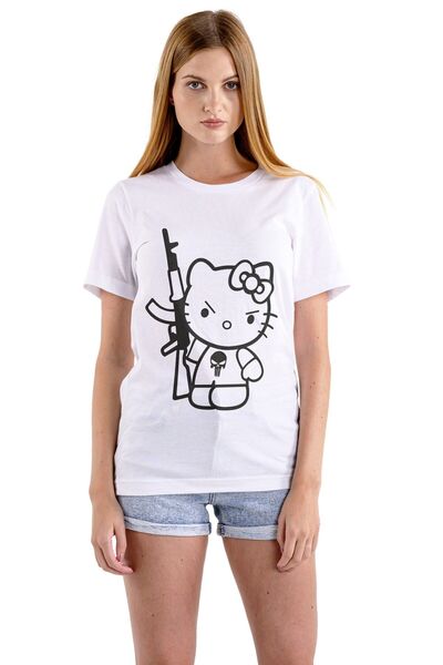 Butik Bela unisex majica Kitty AK-47 Punisher