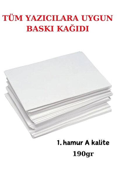 Emtory Home 1.Hamur 10x15cm Baskı Kağıdı - 75 Adet - Davetiye Kağıdı - 190gr ...