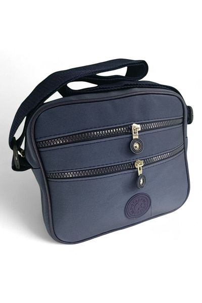 MAMIN Shoulder and Hand Bag with 3 Zippers