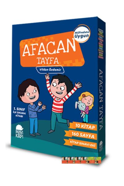 Mavi Kirpi Yayınları 1.sınıf-Afacan Tayfa 1 (10 Kitap)