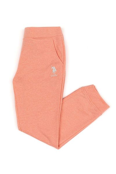 U.S. Polo Assn. Coral Colored Girl's Sweatpants