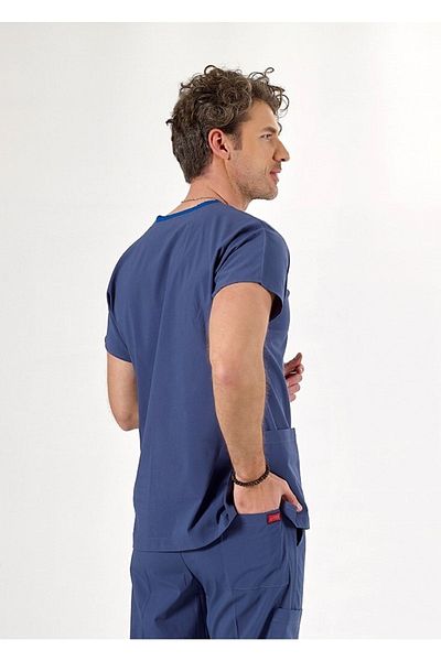 Uçak Medikal Storm Blue U-flex Lycra Yarasakol Single Top