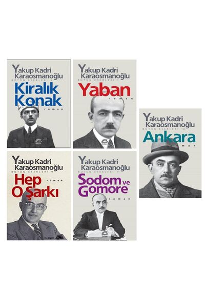 Evrensel İletişim Yayınevi Yakup Kadri Karaosmanoğlu Kiralık Konak - Yaban - ...