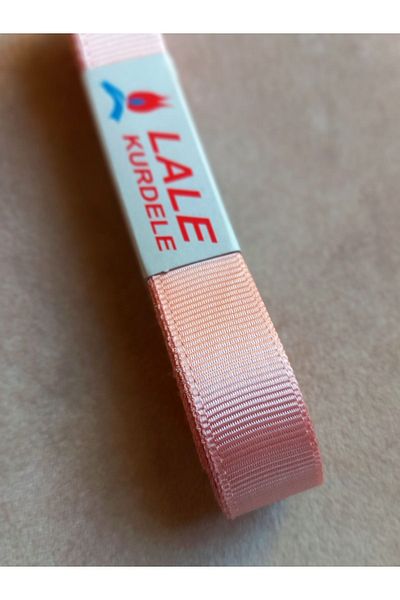 yörük tuhafiye 2 cm 10 Meters Grosgrain Powder Ribbon - Grosgrain Ribbon
