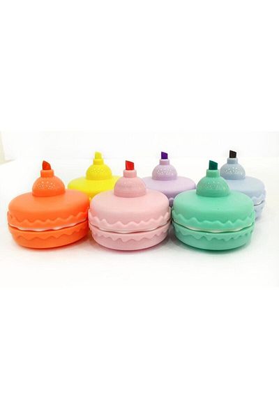Kari Vera Macaron Ice Cream 6 Colors Highlighter