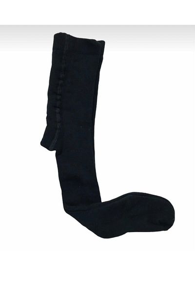 ekinoks socks Детски памучни чорапогащи, черни