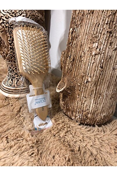 Genel Markalar Bambu Dişli Şaç Fırçası