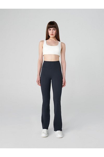 UP&FIT Darksilver Spaghetti Leg Stretcher Bootcut Leggings