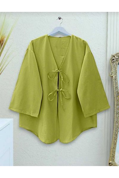 MODA VEDAT Bow Tie Terikoton Kumashini Kimono