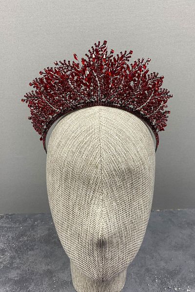 Hayalperest boncuk Coroana de mireasa Henna brodata cu margele Nairobi