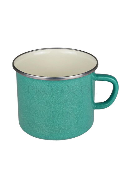 Protocol London Nishev Elegant Italian Enamel Mug 14 cm - Turquoise
