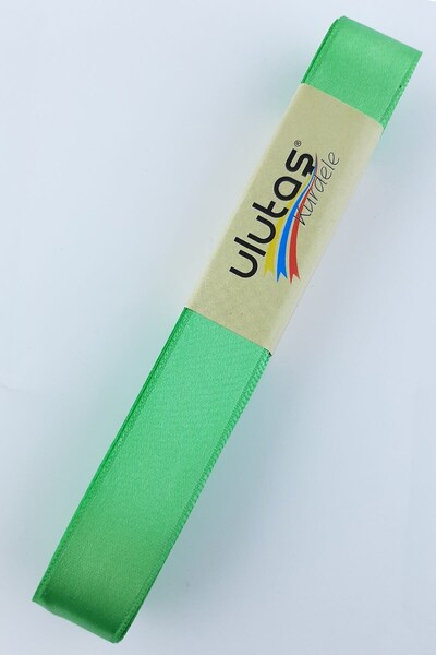 Limelia Panglică din satin verde 2 cm 10 m